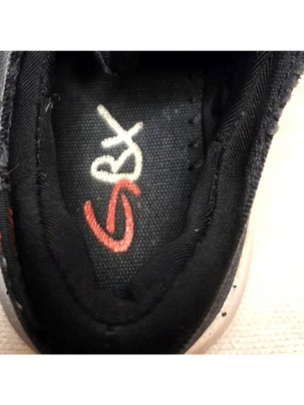Toddlers Black SBX Lennox-T Sneaker Size 6M